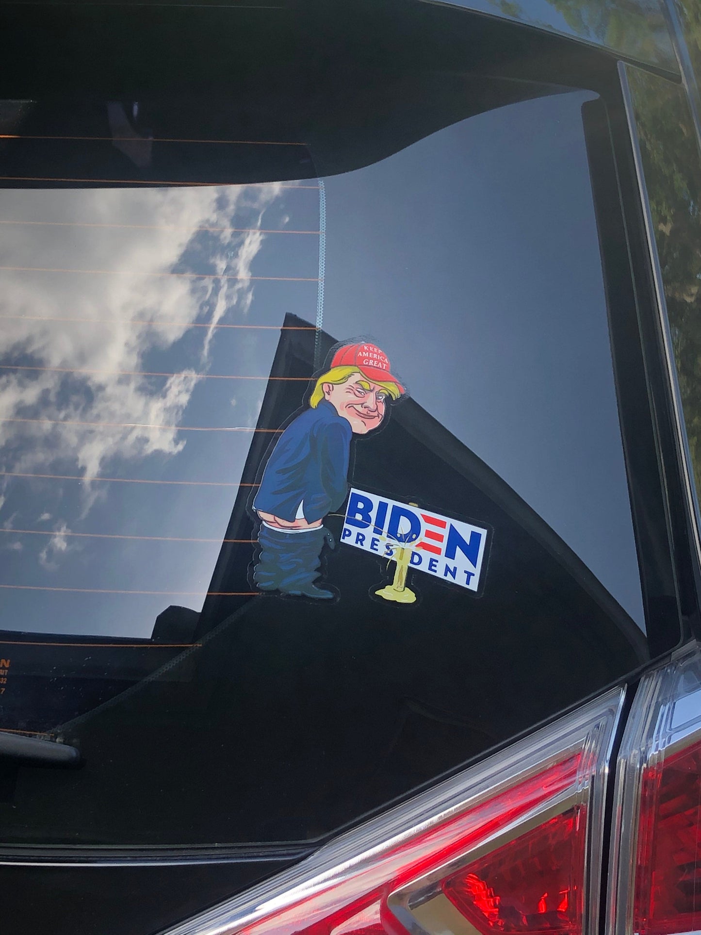 Trump Car Decal - LiberTee Shirts