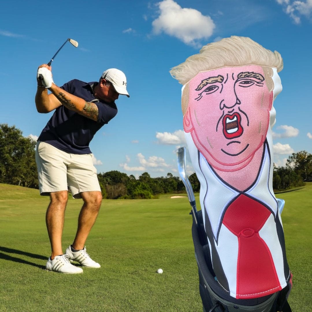 Donald Trump 2024 Golf Driver Headcover - LiberTee Shirts