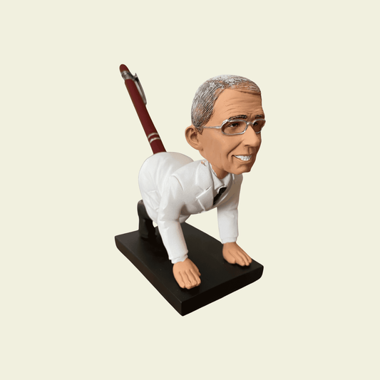 Dr. Fauci Funny Novelty Pencil Holder Bobble - LiberTee Shirts