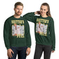 Trump "Shitter's Full" Ugly Christmas Sweater - Green - LiberTee Shirts