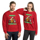 Merry Trumpmas Taking out the Garbage Ugly Christmas Sweatshirt - LiberTee Shirts