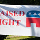 Raised Right Conservative 3'x5' Republican Flag | Large Indoor/Outdoor Flag for Proud Republicans - LiberTee Shirts