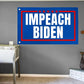 Impeach Joe Biden Flag | Anti Sleepy Joe Biden 3ft by 5ft Single-Side Flag Banner with Grommets on Side | Pro Trump and Republican Flag - LiberTee Shirts