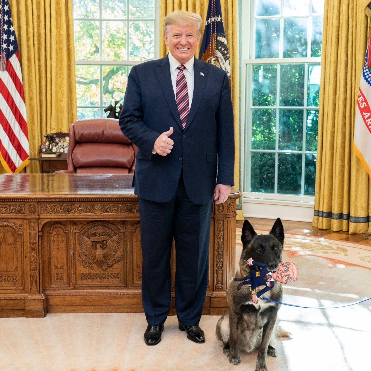 Sleepy Joe Biden Dog Chew Toy - LiberTee Shirts