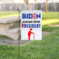 Pesky Patriot Joe Biden Nursing Home Resident Garden Flag | Funny Anti Biden 12x18 Double-Sided Flag Banner for Lawn and Garden | Great Gift Idea for Trump Supporter Republicans - LiberTee Shirts