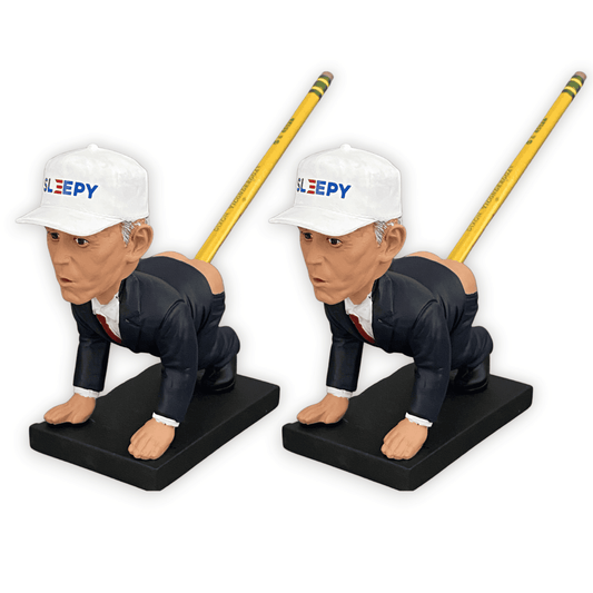 Joe Biden Bobble Pencil Holder - 2 Pieces - LiberTee Shirts