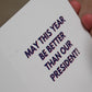 Funny Joe Biden Uh Uh Birthday Card - LiberTee Shirts