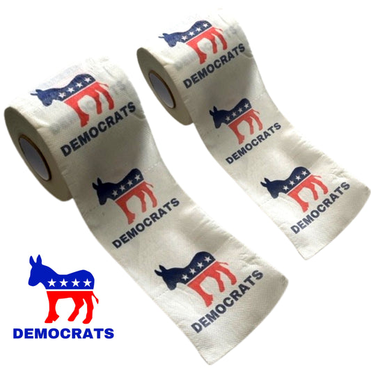Democrat Party Toilet Paper Rolls | 5-Pack - LiberTee Shirts