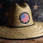 Patriotic USA 1776 Straw Sun Hat - LiberTee Shirts