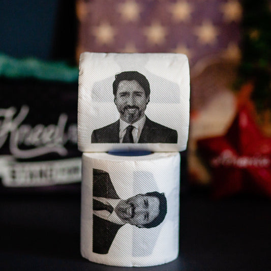 Tyrant Trudeau Toilet Paper Rolls | 2-Pack - LiberTee Shirts