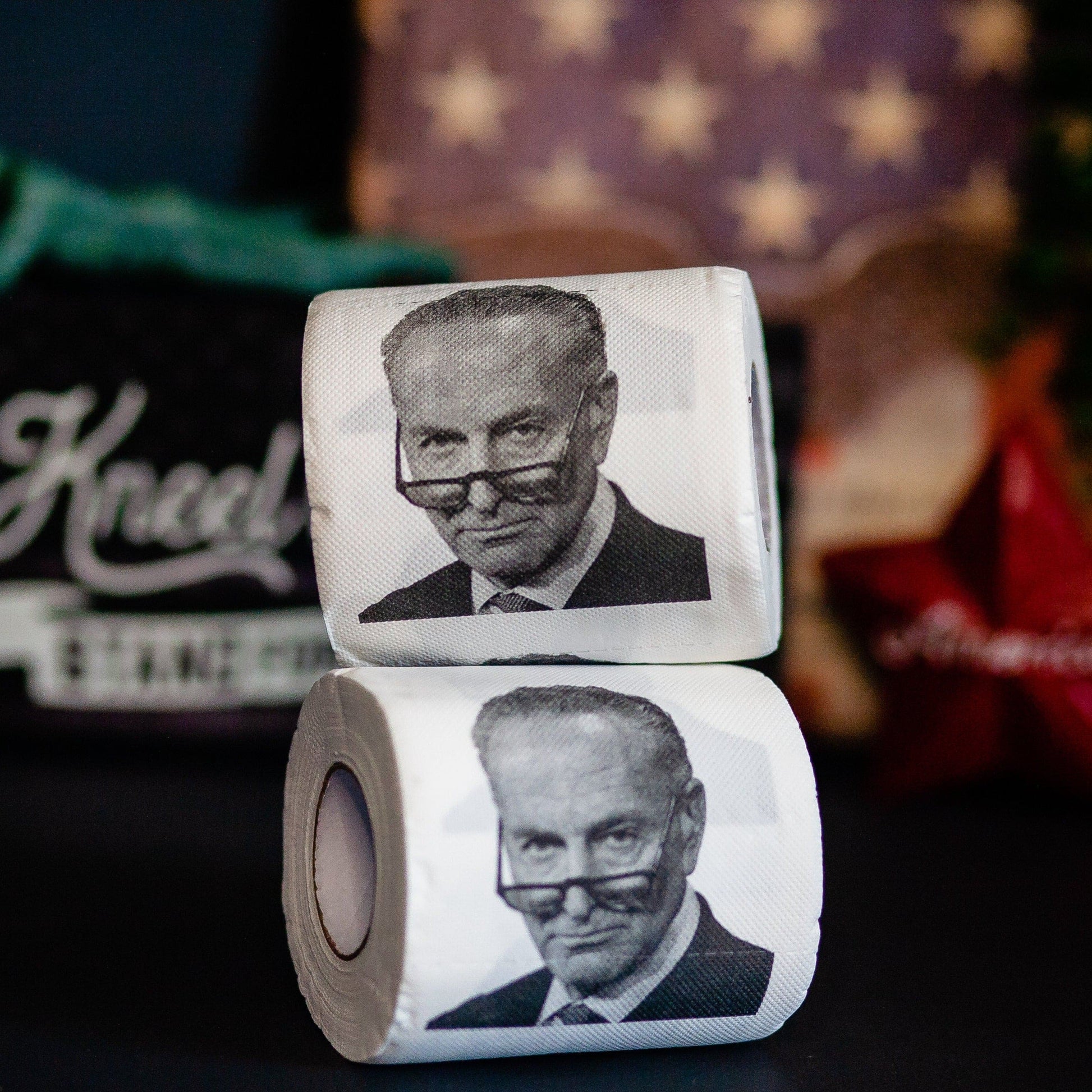 Chuck The Schmuck Schumer Toilet Paper Rolls | 5-Pack - LiberTee Shirts
