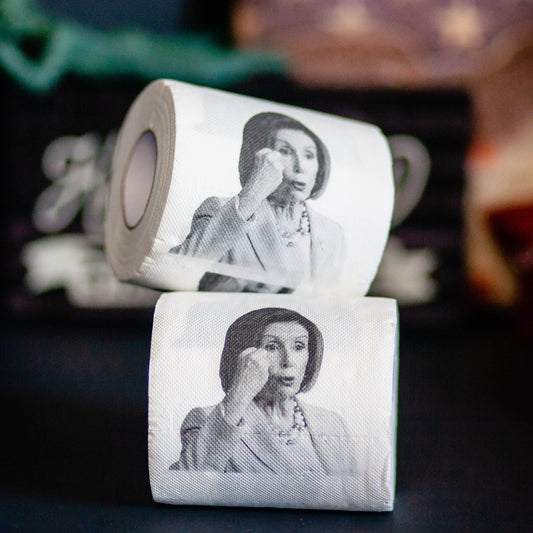 Crazy Nancy Pelosi Toilet Paper Rolls | 10-Pack - LiberTee Shirts