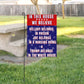 Hillary Prison - Biden Nursing Home - Pro Trump 18" x 12" Garden Flag - LiberTee Shirts