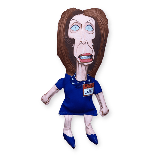 Crazy Nancy Pelosi Dog Chew Toy - LiberTee Shirts