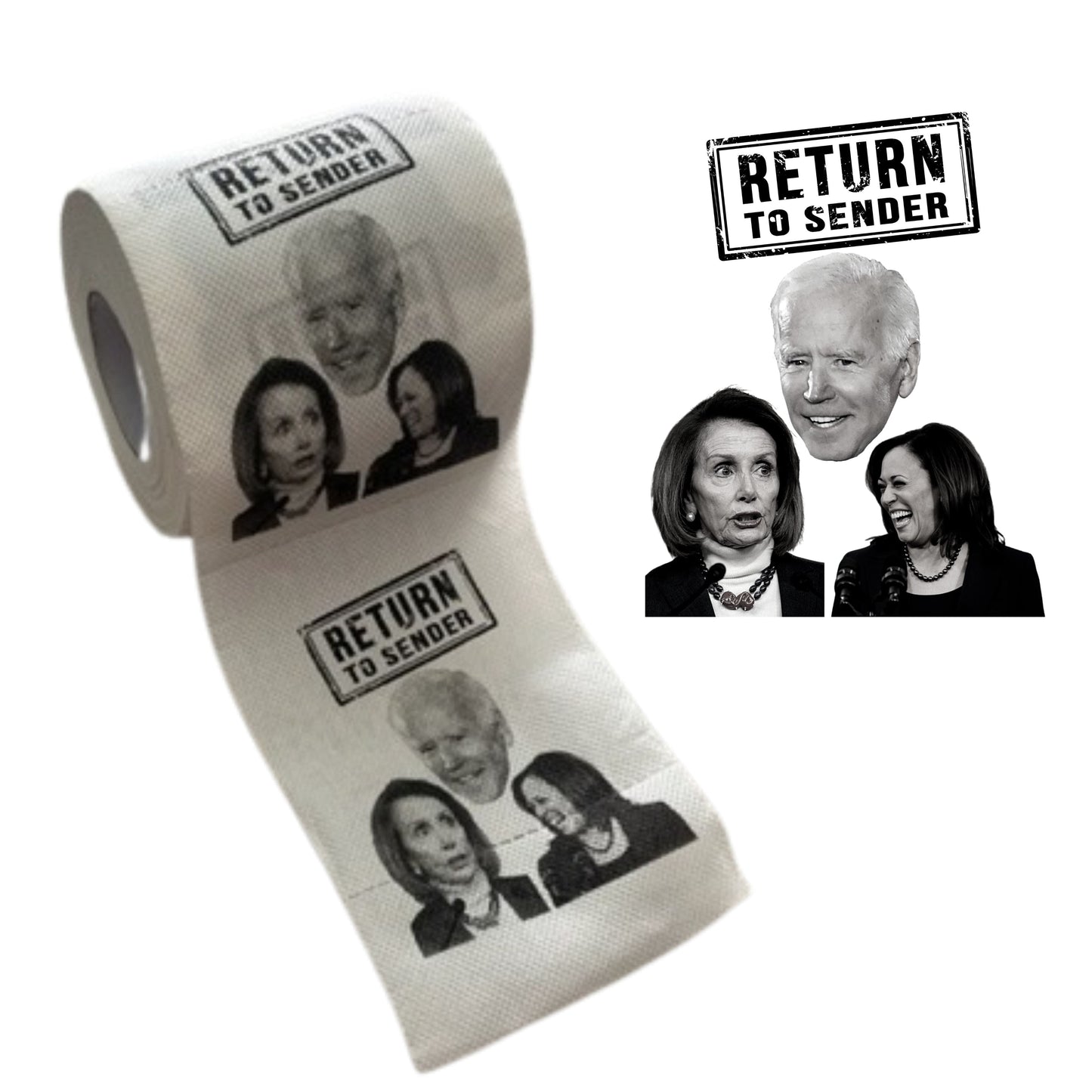 Anti-Democrat Toilet Paper Rolls | 10-Pack - LiberTee Shirts