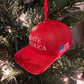 Donald Trump Save America Ceramic Red Hat Figurine Christmas Ornament… - LiberTee Shirts