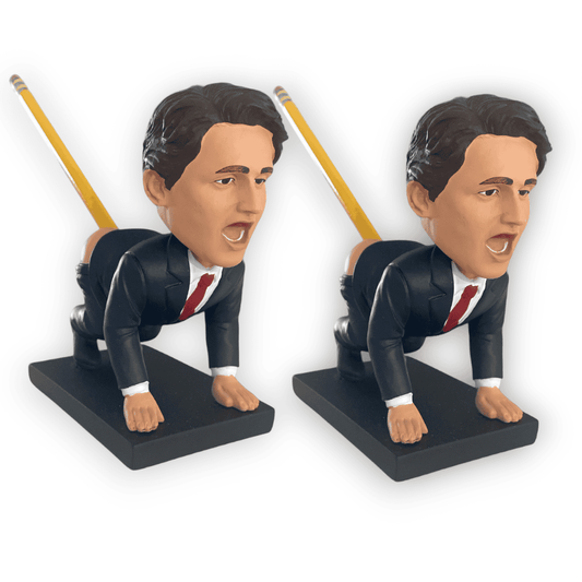 Canada PM Justin Trudeau Pencil Holder Bobble - 2 Pieces - LiberTee Shirts