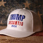 Donald Trump and Ron Desantis 2024 Trucker Hat - LiberTee Shirts