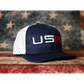 Team USA Athletic Trucker Style Adjustable Hat - LiberTee Shirts