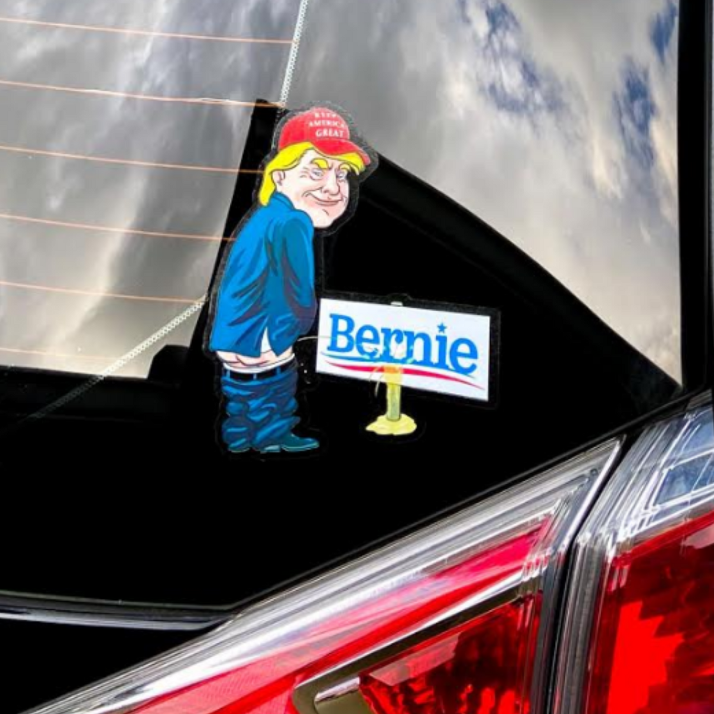 Trump Car Decal - LiberTee Shirts