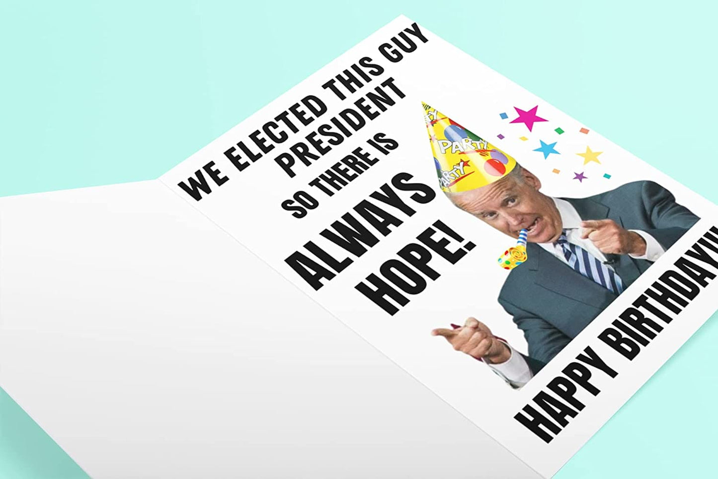 Funny Joe Biden Birthday Card for Getting Older - LiberTee Shirts