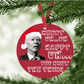 Funny Joe Biden Mumbling Christmas Ornament | Anti-Biden Hanging Ornament with Funny Quote - LiberTee Shirts