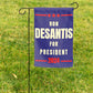 Pesky Patriot Ron DeSantis Outdoor Garden Flag | Pro DeSantis12x18 Double-Sided Flag Banner for Lawn and Garden | DeSantis 2024 Republican Garden Flag - LiberTee Shirts