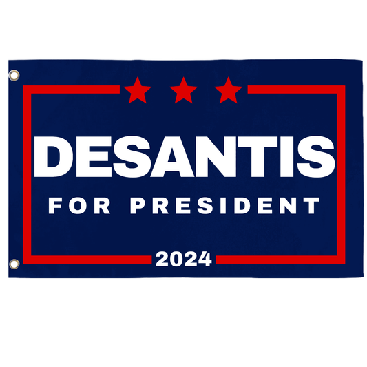 Ron Desantis 3x5 ft Flag with Grommets - LiberTee Shirts