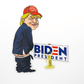 Donald Trump Pissin' on Biden Window Sticker Detail - 2-Pack - LiberTee Shirts