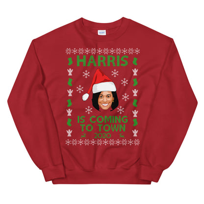 Kamala Harris Christmas Sweater, Harris 2020 Ugly Xmas Sweater for Men and Women - LiberTee Shirts