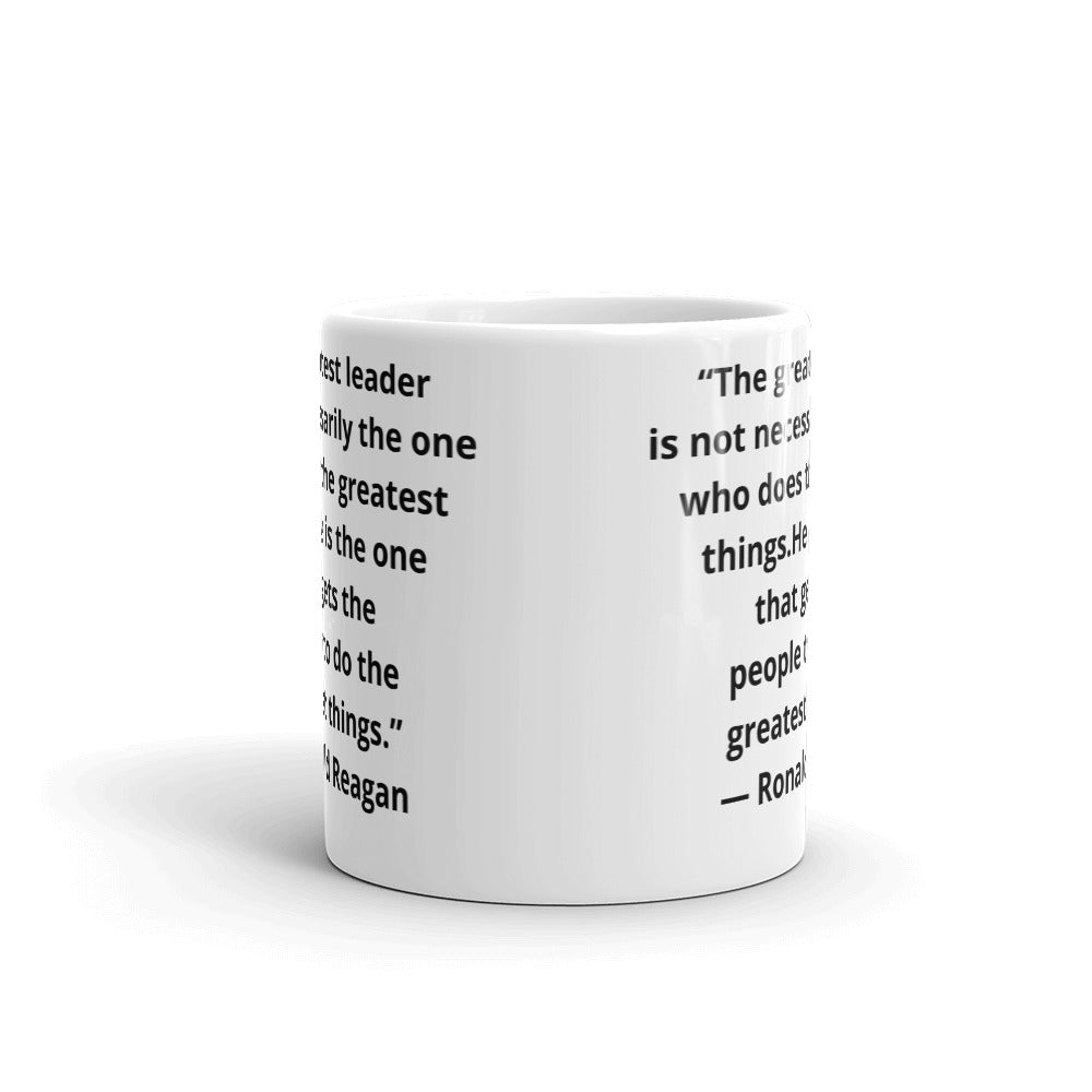 Reagan Quote mug 2 inspiration - LiberTee Shirts