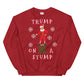 Trump On A Stump Christmas Sweater - LiberTee Shirts