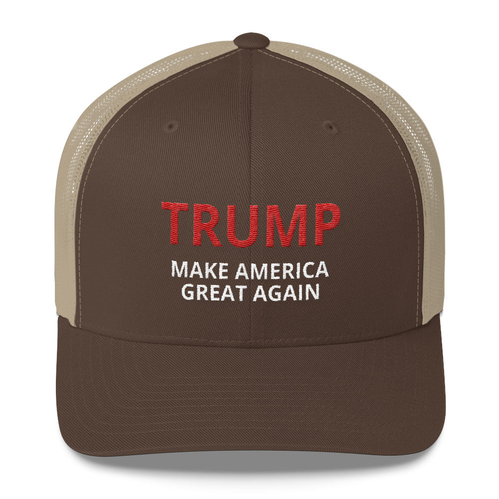 TRUMP KHAKI HAT - LiberTee Shirts