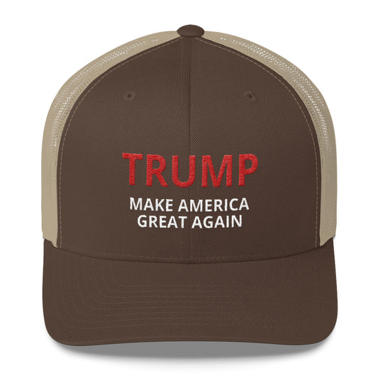 TRUMP KHAKI HAT - LiberTee Shirts