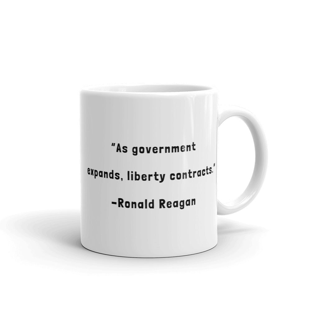 Reagan Government expands - LiberTee Shirts