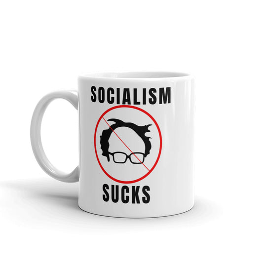 Socialism Sucks Mug - LiberTee Shirts