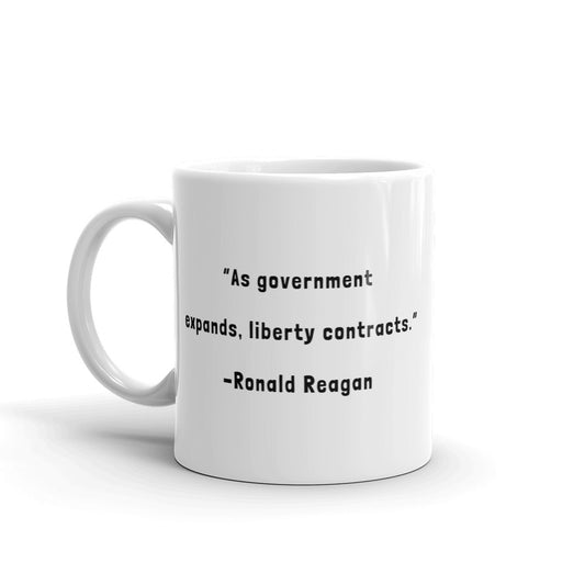 Reagan Government expands - LiberTee Shirts