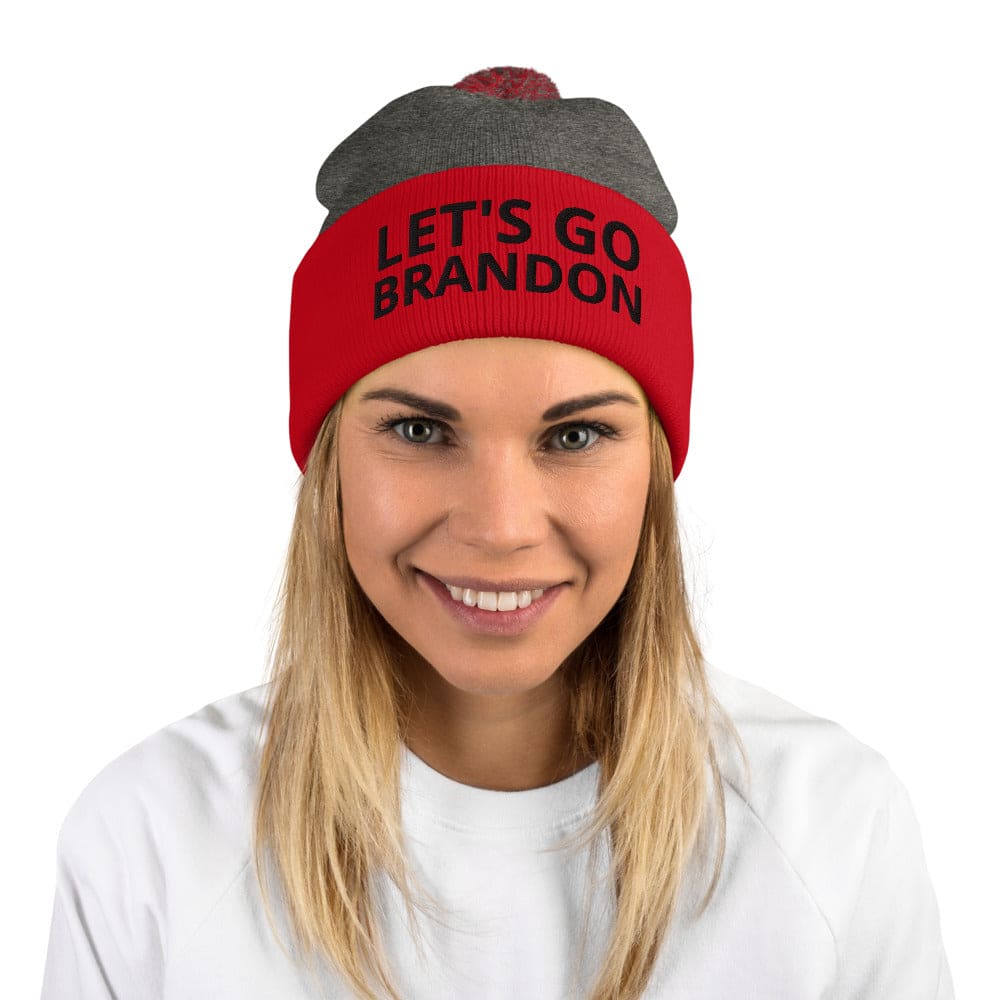 Let's Go Brandon Beanie - LiberTee Shirts