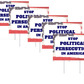Stop Political Persecution in America Yard Sign - 5 Pack