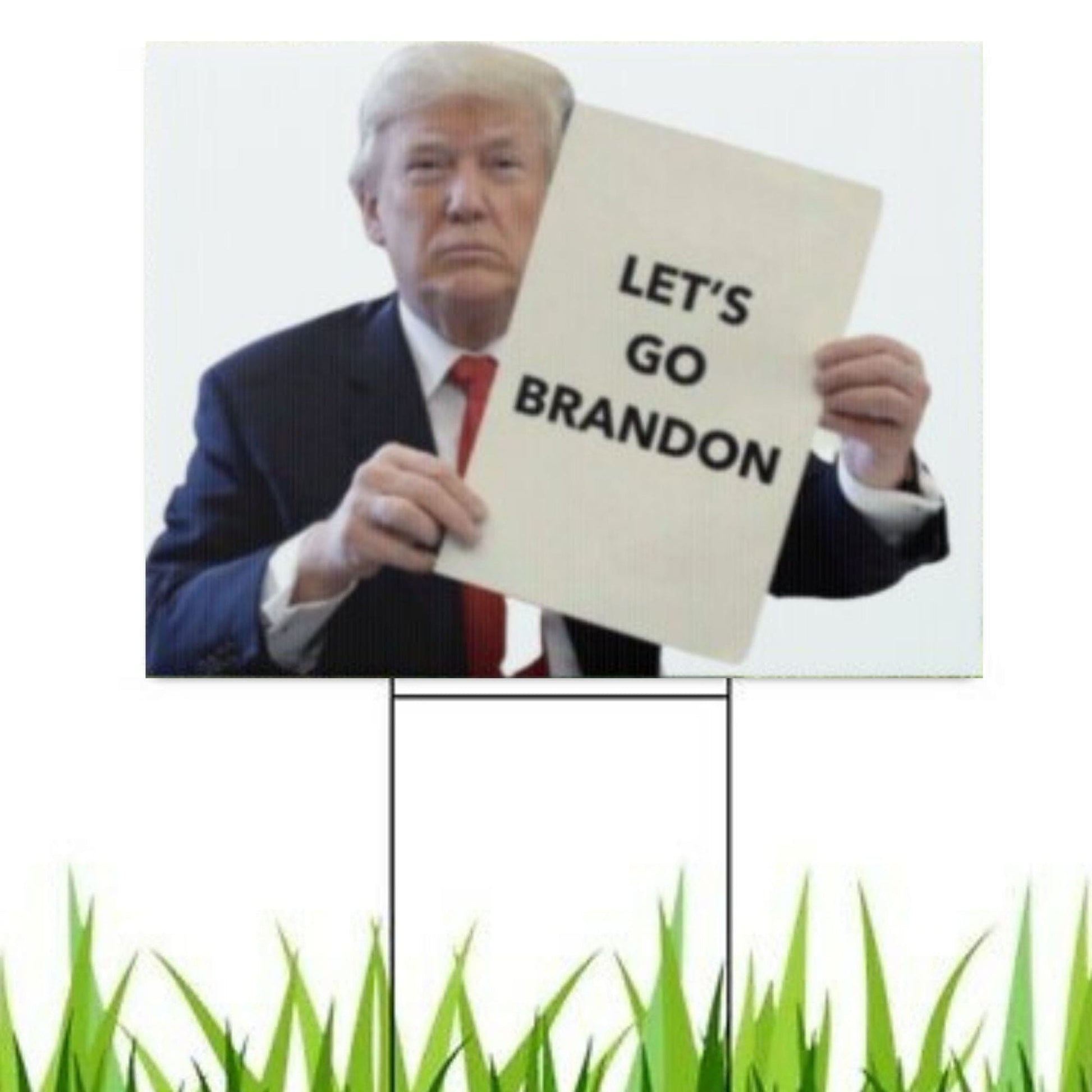 Let's Go Brandon Yard Sign - LiberTee Shirts