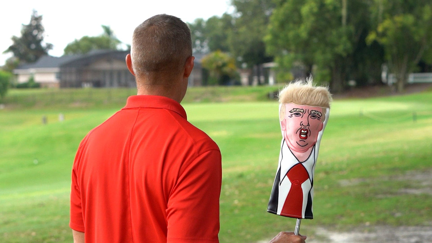 Donald Trump 2024 Golf Driver Headcover - LiberTee Shirts
